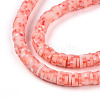 Handmade Polymer Clay Beads Strands CLAY-N008-010-212-3