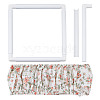 Plastic Cross Stitch Embroidery Hoops DIY-NB0014-42-1