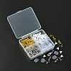 40Pcs 2 Color Iron Clip-on Earring Findings KK-FS0001-27-3