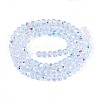 Transparent Glass Beads Strands EGLA-N016-4mm-02-2