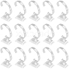 C Shaped ABS Plastic Single Bracelet Display Stands BDIS-WH20001-03A-1