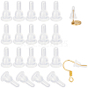 SOFPLATE Clear Silicone Full-covered Ear Nuts FIND-SP0001-18D-1