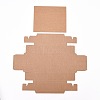 Kraft Paper Folding Box CON-WH0010-02D-A-4