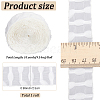 10 Yards Polyester Lace Trim Ribbon OCOR-WH20005-42D-2