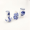 Blue and White Porcelain Vase Miniature Ornaments BOTT-PW0001-151-4