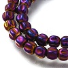 Electroplated Synthetic Non-magnetic Hematite Beads Strands G-C154-A01-01F-3