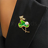 Lotus Alloy Enamel Brooches PW-WG3C447-01-4