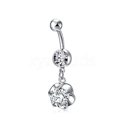 Brass Piercing Jewelry AJEW-EE0006-86P-1