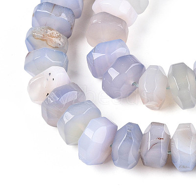 Natural Agate Beads Strands G-N356-01A-19-1