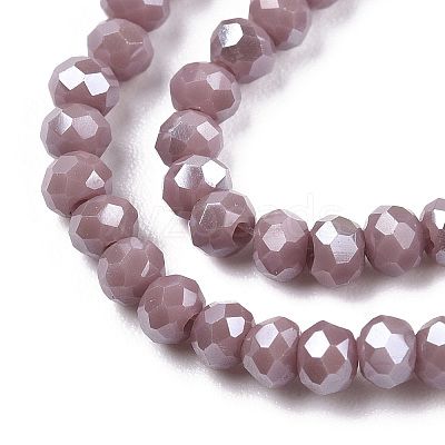Electroplate Glass Beads Strands LS-EGLA-A034-P1mm-A12-1