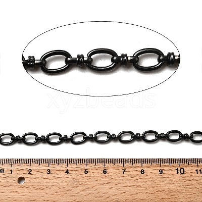 304 Stainless Steel Oval Link Chains CHS-S012-08B-1