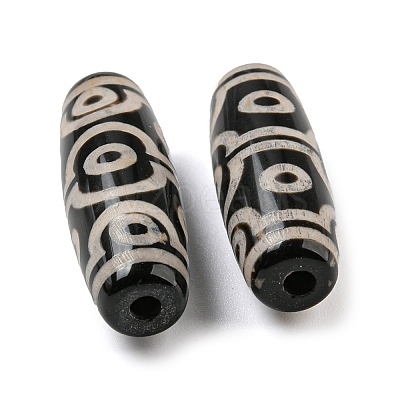 Tibetan Style 10-Eye dZi Beads TDZI-D008-22-1