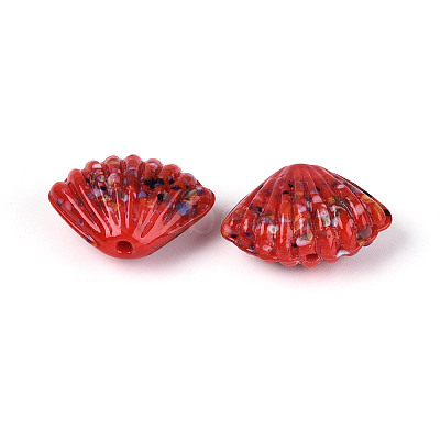Handmade Lampwork Beads Strands LAMP-T026-03F-1