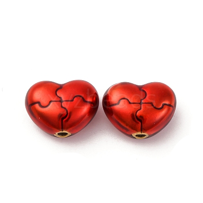 304 Stainless Steel Enamel Beads STAS-Q363-05A-G-1