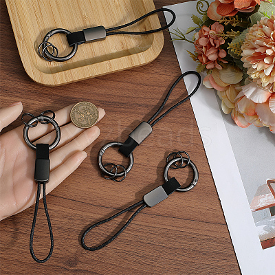 Leather Keychain KEYC-WH20004-05B-1