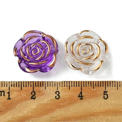 Transparent Acrylic Beads X1-OACR-O006-03C-1