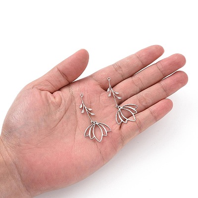 Non-Tarnish 201 Stainless Steel Big Pendants STAS-S105-LA364-1-1