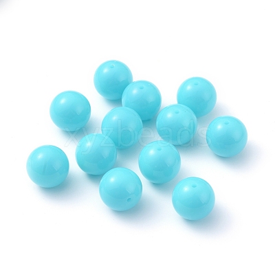 Fluorescence Chunky Acrylic Beads MACR-R517-20mm-05-1