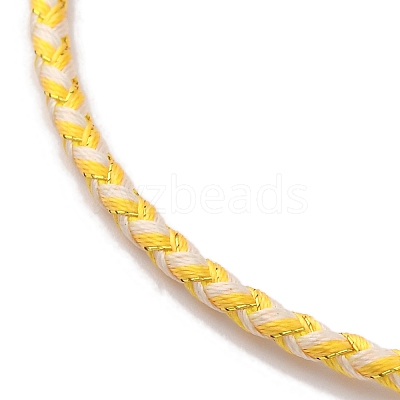 Adjustable Polyester Cord Braided Bracelets BJEW-Z085-01G-13-1