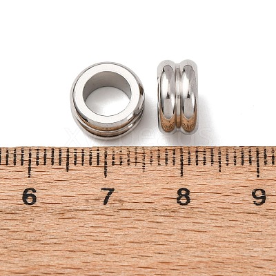 Tarnish Resistant Column 304 Stainless Steel Beads STAS-N044-05-1