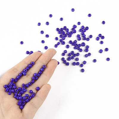 (Repacking Service Available) Glass Seed Beads SEED-C019-4mm-48-1