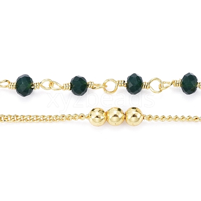 Handmade Brass Curb Chains CHC-I035-02G-07-1