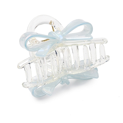 Bowknot PVC Claw Hair Clips PHAR-F023-02-1