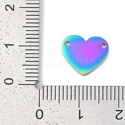 Ion Plating(IP) 304 Stainless Steel Stamping Blank Tag Pendants STAS-I311-17B-RC-1