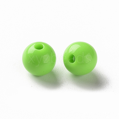 Opaque Acrylic Beads MACR-S370-C8mm-A06-1