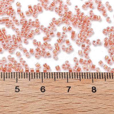 Transparent Inside Colours Glass Seed Beads X1-SEED-H003-04G-1