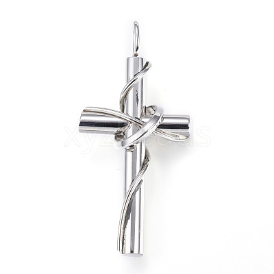 Tarnish Resistant 304 Stainless Steel Pendants STAS-H329-51B-1