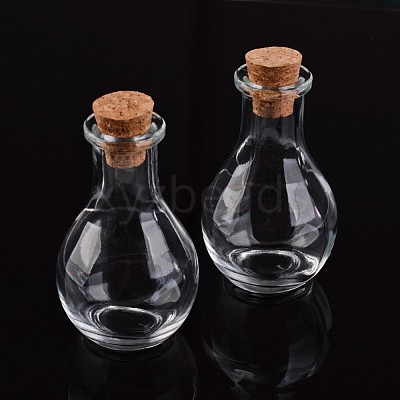 Glass Bottle for Bead Containers X-AJEW-H006-1-1