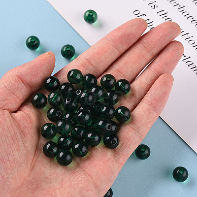 Transparent Acrylic Beads MACR-S370-A10mm-735-1