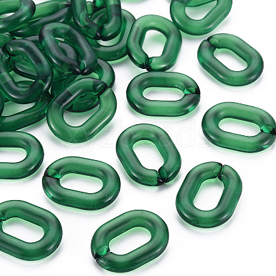 Transparent Acrylic Linking Rings MACR-S373-19-B07-1