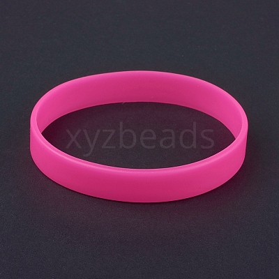 Silicone Wristbands Bracelets BJEW-J176-18-1