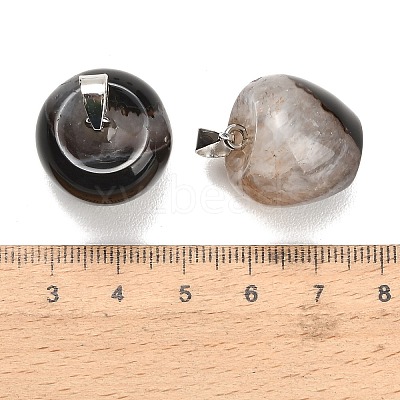 Teachers' Day Natural Agate Pendants GG-K002-14-1