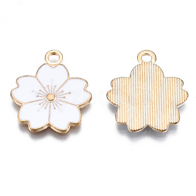 Alloy Enamel Pendants X-ENAM-S121-115-1
