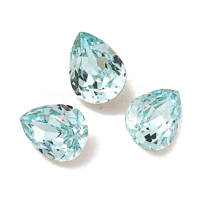 Glass Rhinestone Cabochons RGLA-L029-19C-263-1