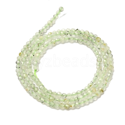 Natural Prehnite Beads Strands G-RM2025-34-2.5mm-1