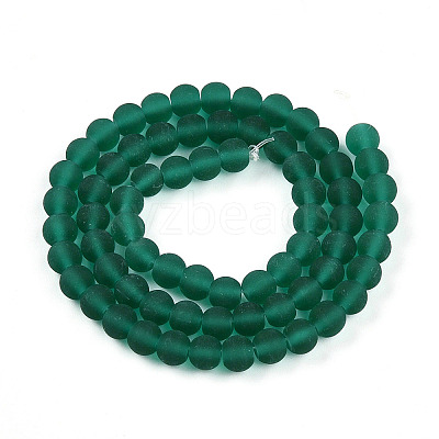 Transparent Glass Beads Strands GLAA-T032-T6mm-MD21-1
