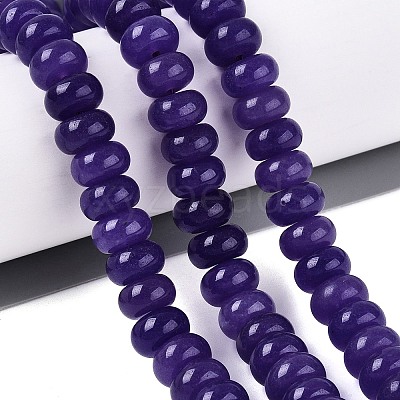 Natural White Jade Beads Strands G-Q613-01F-24-1
