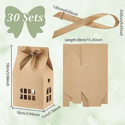 House Shaped Paper Gift Boxes LS-CON-WH0001-43B-02-1