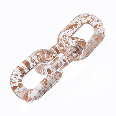 Transparent Acrylic Linking Rings OACR-N009-013A-10-1