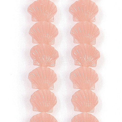 Synthetic Coral Dyed Carved Beads Strands CORA-K009-05A-06-1