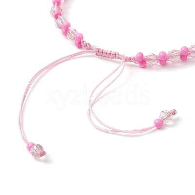 Baking Paint Glass Seed Beaded Bracelets BJEW-MZ00155-04-1