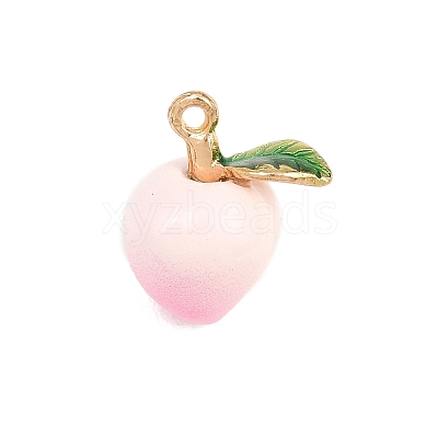 Fruit Alloy Enamel Pendants LS-ENAM-P264-02D-G-1
