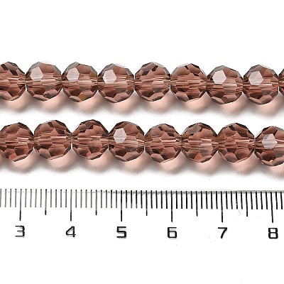 Transparent Glass Beads LS-EGLA-A035-T8mm-D13-1