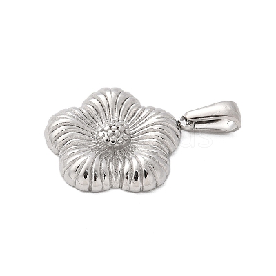 304 Stainless Steel Pendants STAS-Q349-01B-P-1