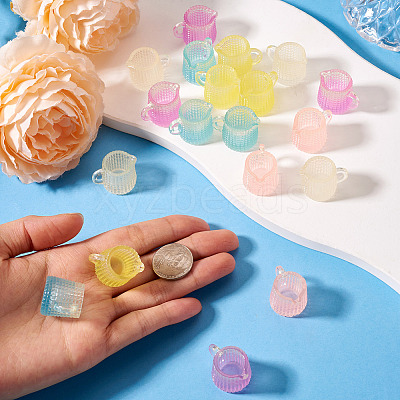 20Pcs 5 Colors Resin Cup Mini Model RESI-TA0005-73-1