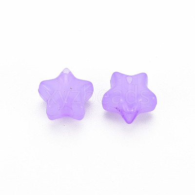 Imitation Jelly Acrylic Beads MACR-S373-45-E04-1